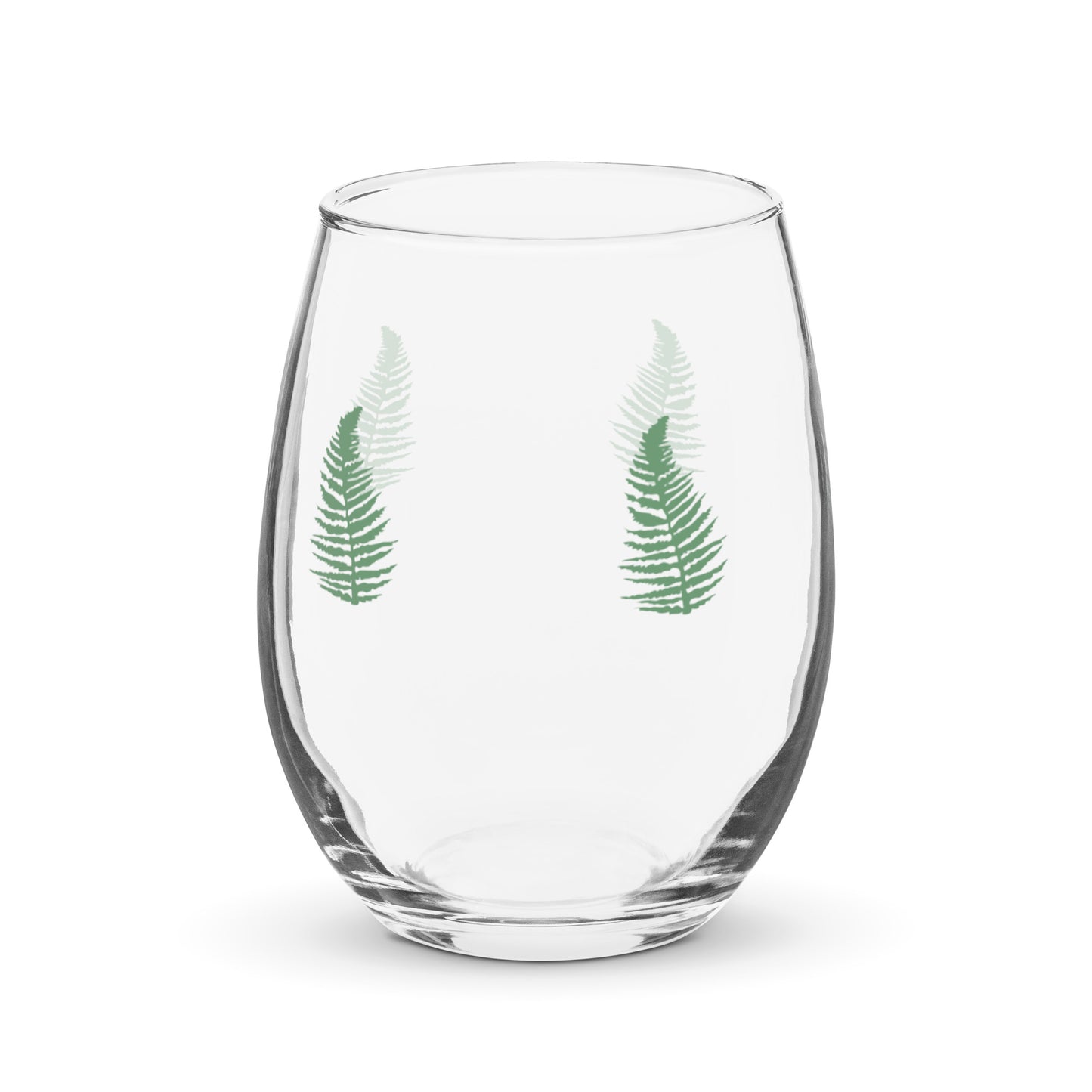 Stemless wine glass