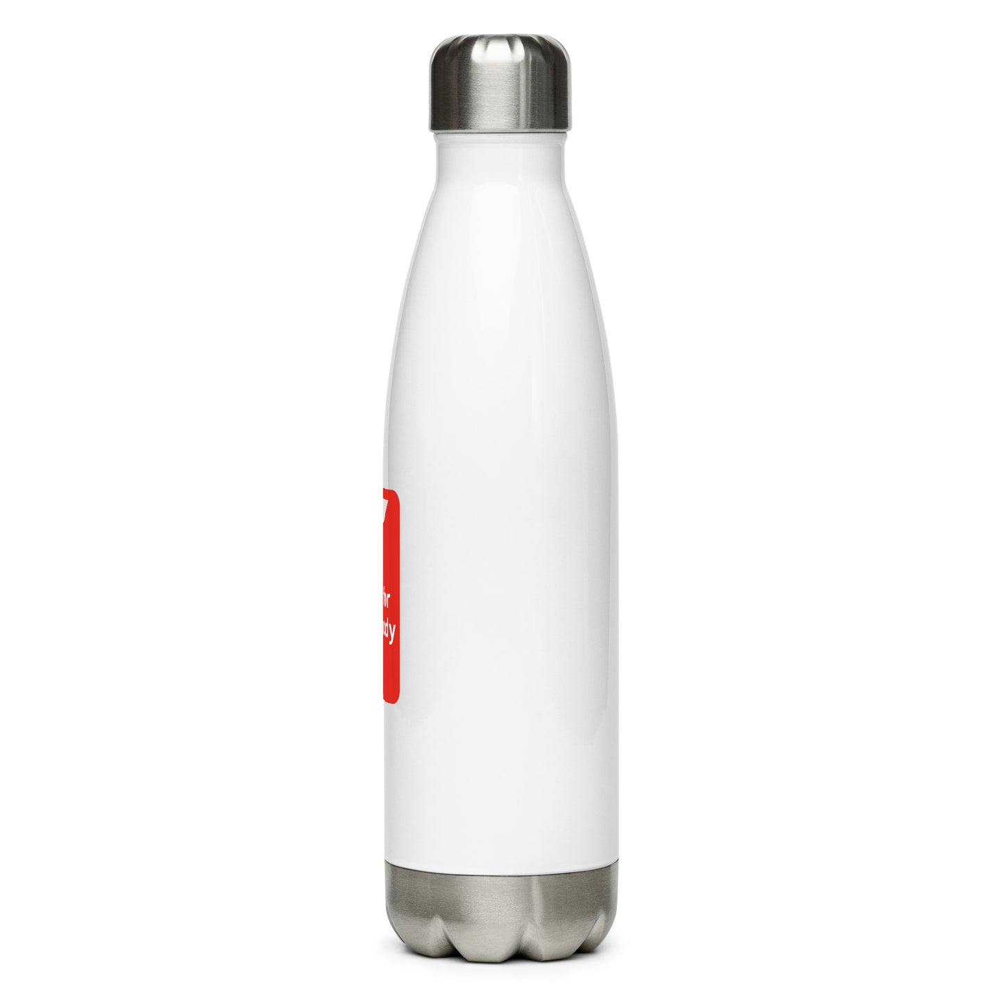 Stainless steel water bottle